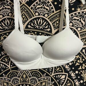 No Boundaries White Padded Bra